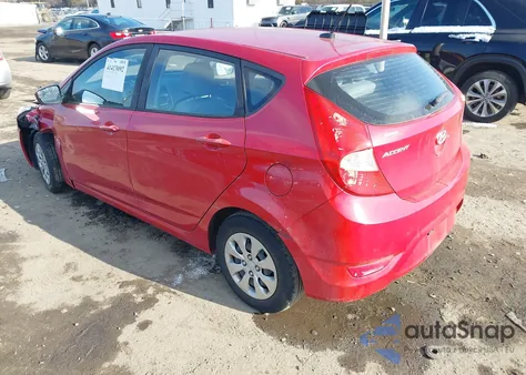 2016 Hyundai Accent Se from USA, damaged, VIN KMHCT5AE9GU278471